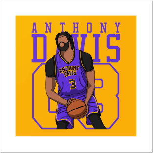 Anthony Davis Comic Style Posters and Art